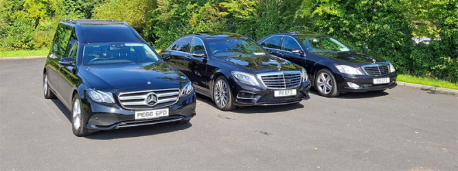 Eastwood Funeral Directors car fleet